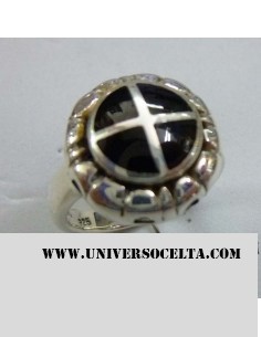 Anillo de Azabache y Plata...