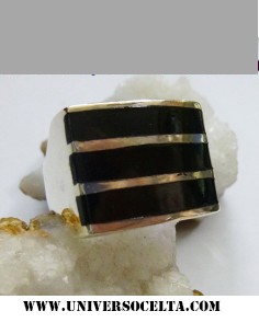 Anillo de Plata de Ley con...
