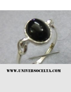 Anillo de Plata y Azabache...