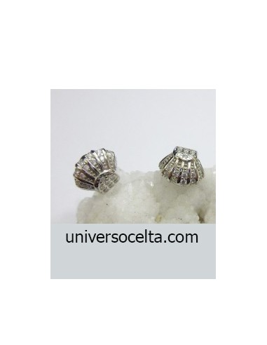 Pendiente Concha de plata 121-0118