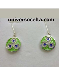Pendientes Celtas Esmalte...