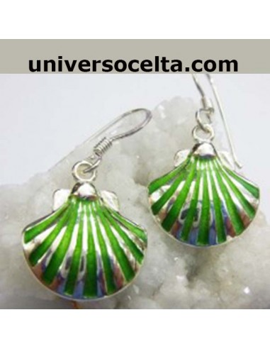 Pendientes Concha de Santiago 121-0007