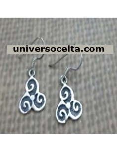 Pendientes con Triskel...