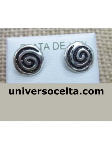 Pendientes con Espiral celta 106-0085