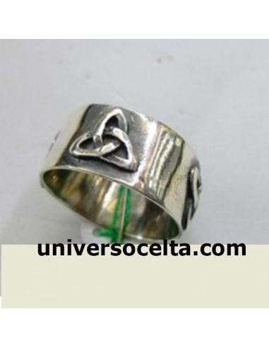 Anillo con Triketas de plata TR2