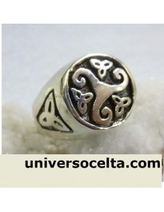 Sello Celta con Trisquel y Triketas 146-0004