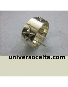 Anillo Celta con Pentagrama AN39 2