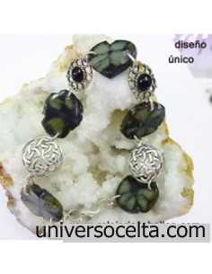 Pulsera de Quiastolita y...