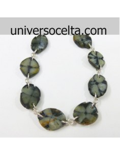 Pulsera de Quiastolita y...