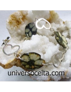 pulsera quiastolita y...
