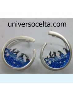 Pendiente Orfega colección Ola del Mar 112236XGP 2