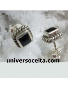 Pendientes de plata y...