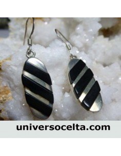Pendientes de plata y...