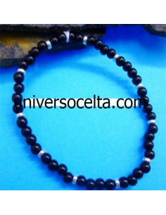 Azabache pulsera de bolas...