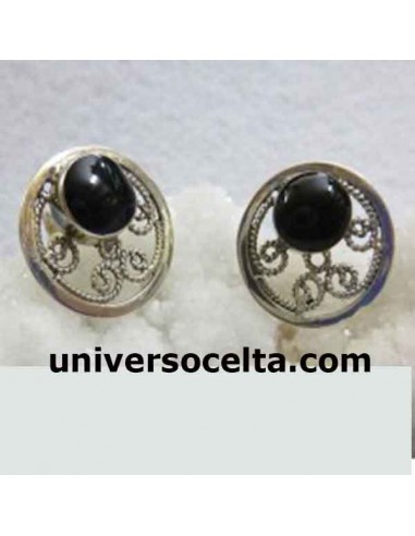 Pendientes de Filigrana redondo con...