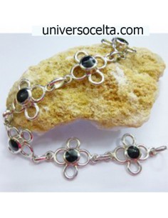 Pulsera de Azabache y Plata...