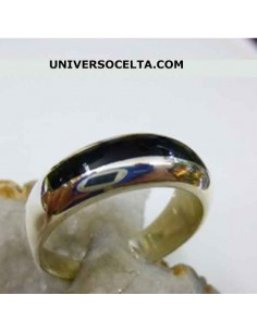 Alianza curvada de plata...
