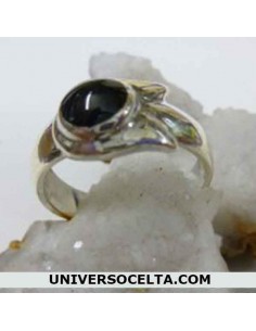 Anillo de Azabache y plata...