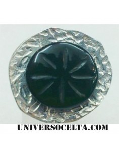 Azabache Anillo de Plata...
