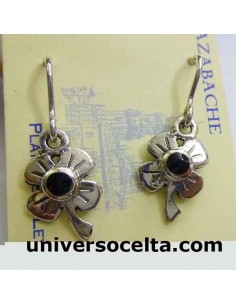 Pendientes Trébol con...