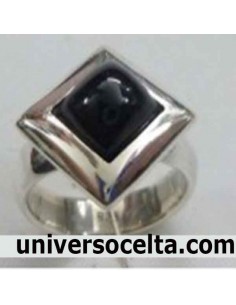 Sortija Rombo de Plata con...