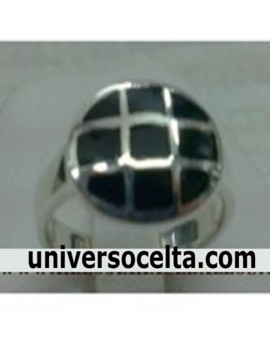 Sortija de Azabache y Plata an432