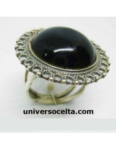 Sortija de Azabache y Plata...