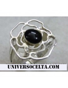 Sortija de diseño floral...