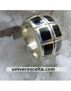 Sortija de plata con...