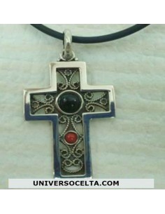 Cruz de Plata con Filigrana...