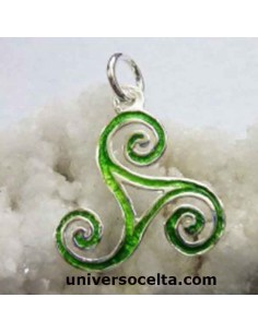 Triskel de Plata y Esmalte... 2