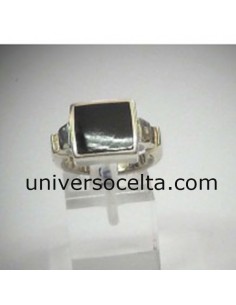 Anillo de Azabache y Plata...