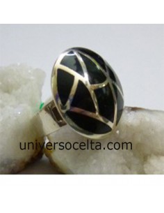 Sortija de Azabache y Plata...
