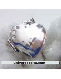 Relicario Corazón de Plata E12801