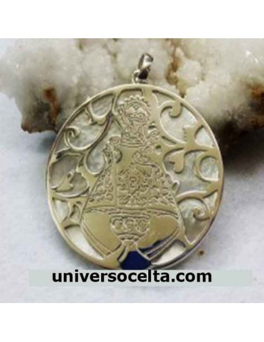 Medalla Covadonga plata 77002