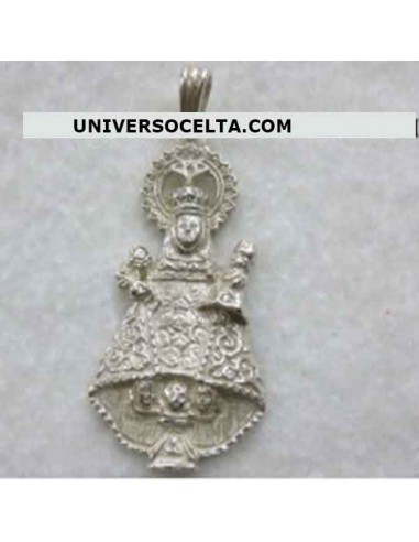 Medalla Virgen de Covadonga de plata...
