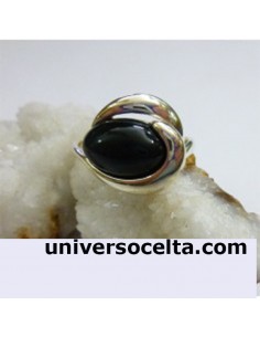 Sortija de Plata y Azabache...