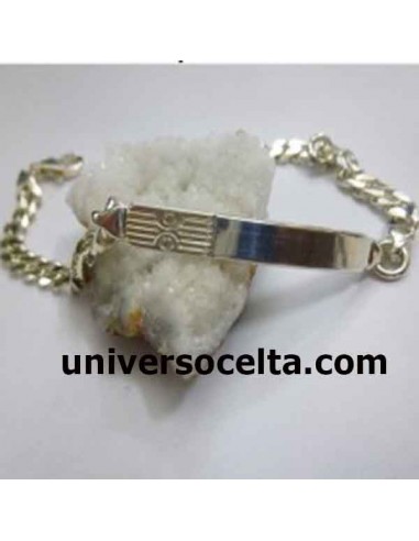 Pulsera esclava de plata X60