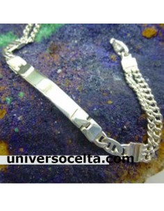 Pulsera esclava  plata 1X18B