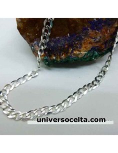 Cadena de Plata Barbada fuerte BLN60