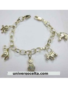 PULSERA CON COLGANTES IX79A