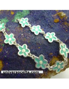Pulsera de metal esmaltado...