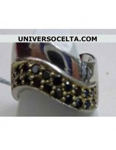 sortija de plata con...