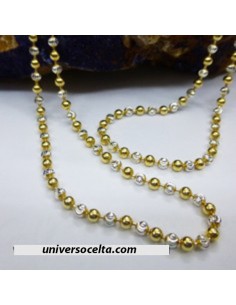Cadena de Bolitas Bicolor BL250