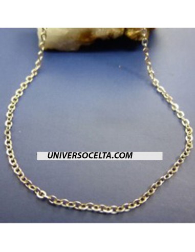 Cadena de plata tipo forzada 3720020