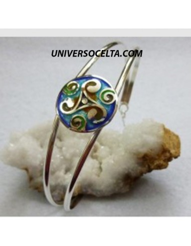 Brazalete de Plata con Triskel y...