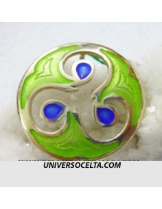 Triskel de Plata y Esmalte... 2