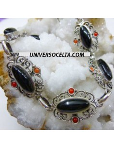 Pulsera en plata con...