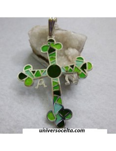 Cruz de la Victoria de plata con Esmalte RS73