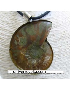 Ammonite colgante de plata AMM3 2